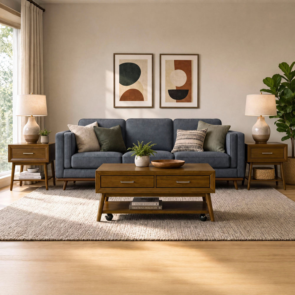 Picket House Furnishings - Veronica End Table in Walnut - T-16550-5-ET view 5