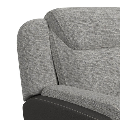 Picket House Furnishings - Viper  Motion Glider Loveseat with Console in Rancho Grey - U-11550-10531-287 view 3