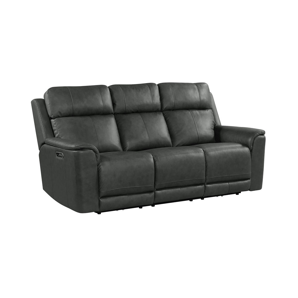 Picket House Furnishings - Walker 2PC Living Room Set in Aline Anthracite-Sofa & Loveseat - U-16110-11431-SL-2PC view 2