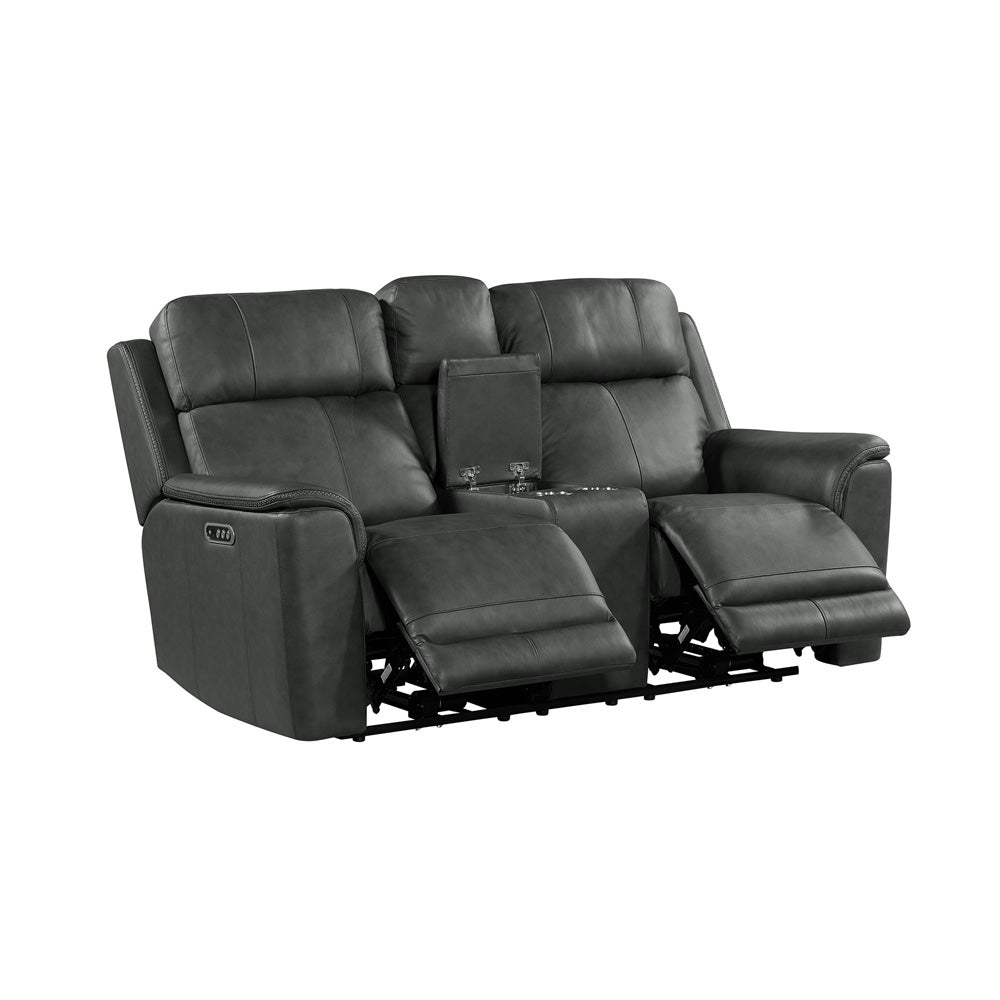 Picket House Furnishings - Walker 2PC Living Room Set in Aline Anthracite-Sofa & Loveseat - U-16110-11431-SL-2PC view 4