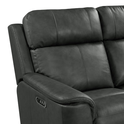 Picket House Furnishings - Walker 2PC Living Room Set in Aline Anthracite-Sofa & Loveseat - U-16110-11431-SL-2PC view 6