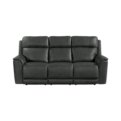 Picket House Furnishings - Walker P3 Sofa with DDT, Wireless Chargerin Aline Anthracite - U-16110-11431-308PPP view 2