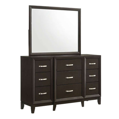 Picket House Furnishings - Warren Dresser & Mirror in Merlot - B-1140-DRMR veiw 1