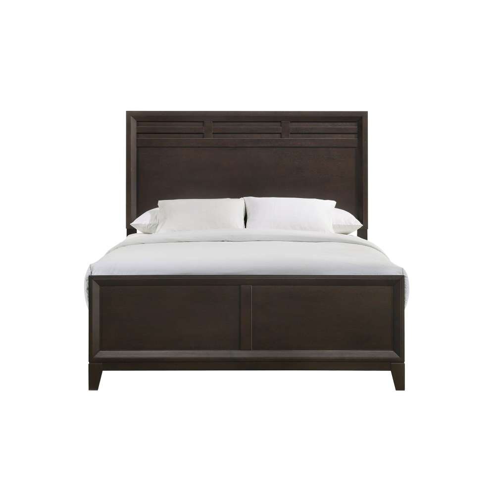 Picket House Furnishings - Warren Full Panel Bed in Merlot - B-1140-FPB veiw 2