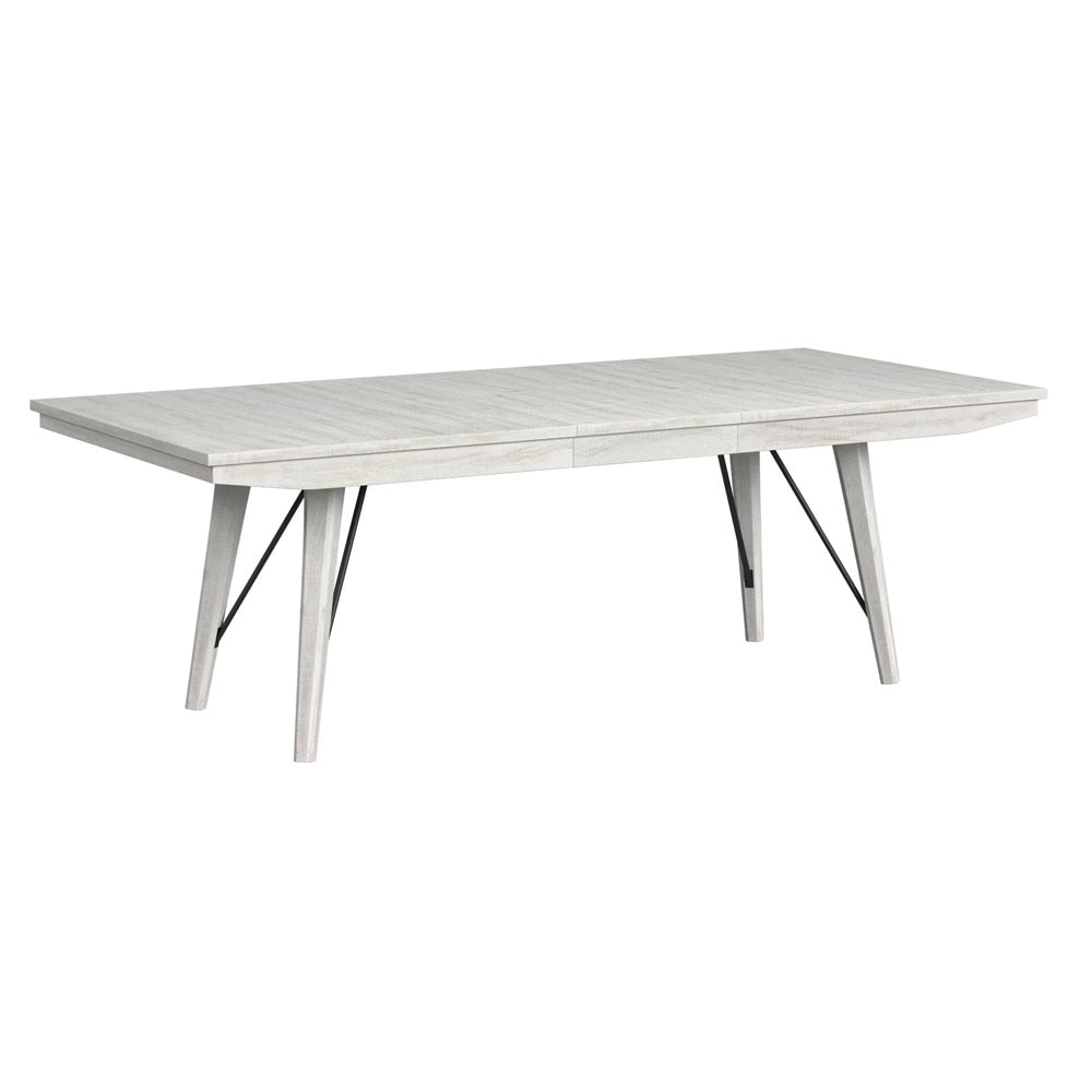 Picket House Furnishings - Westwood Dining Table with 18in Leaf in Rustic White - D-12850-7-DT veiw 1