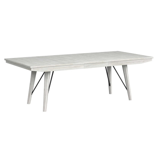 Picket House Furnishings - Westwood Dining Table with 18in Leaf in Rustic White - D-12850-7-DT veiw 1