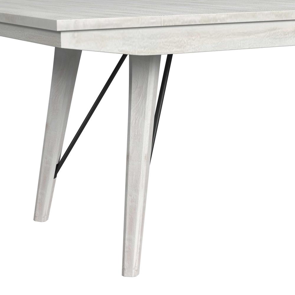 Picket House Furnishings - Westwood Dining Table with 18in Leaf in Rustic White - D-12850-7-DT veiw 3