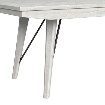 Picket House Furnishings - Westwood Dining Table with 18in Leaf in Rustic White - D-12850-7-DT veiw 3