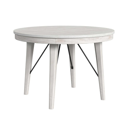 Picket House Furnishings - Westwood Round Counter Table in Rustic White - D-12850-7-RCT veiw 1