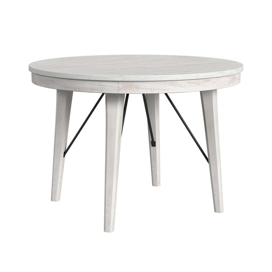 Picket House Furnishings - Westwood Round Counter Table in Rustic White - D-12850-7-RCT veiw 1