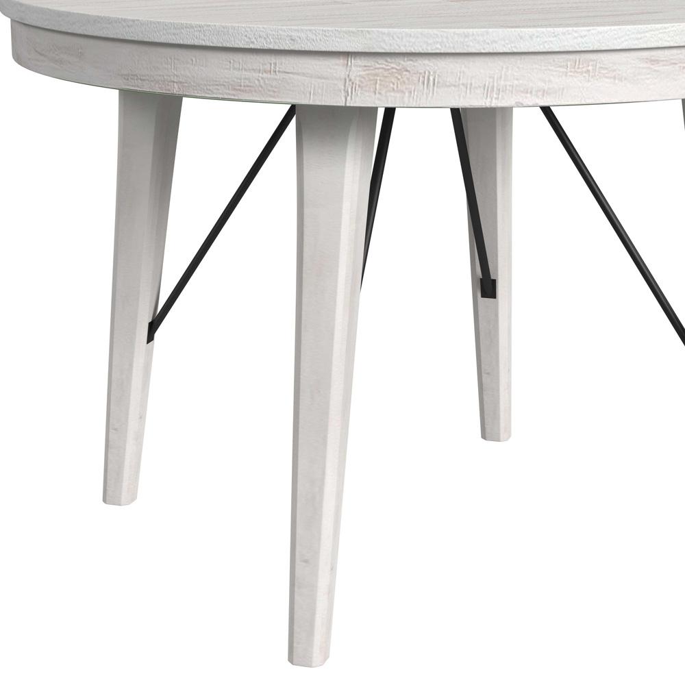Picket House Furnishings - Westwood Round Counter Table in Rustic White - D-12850-7-RCT veiw 3