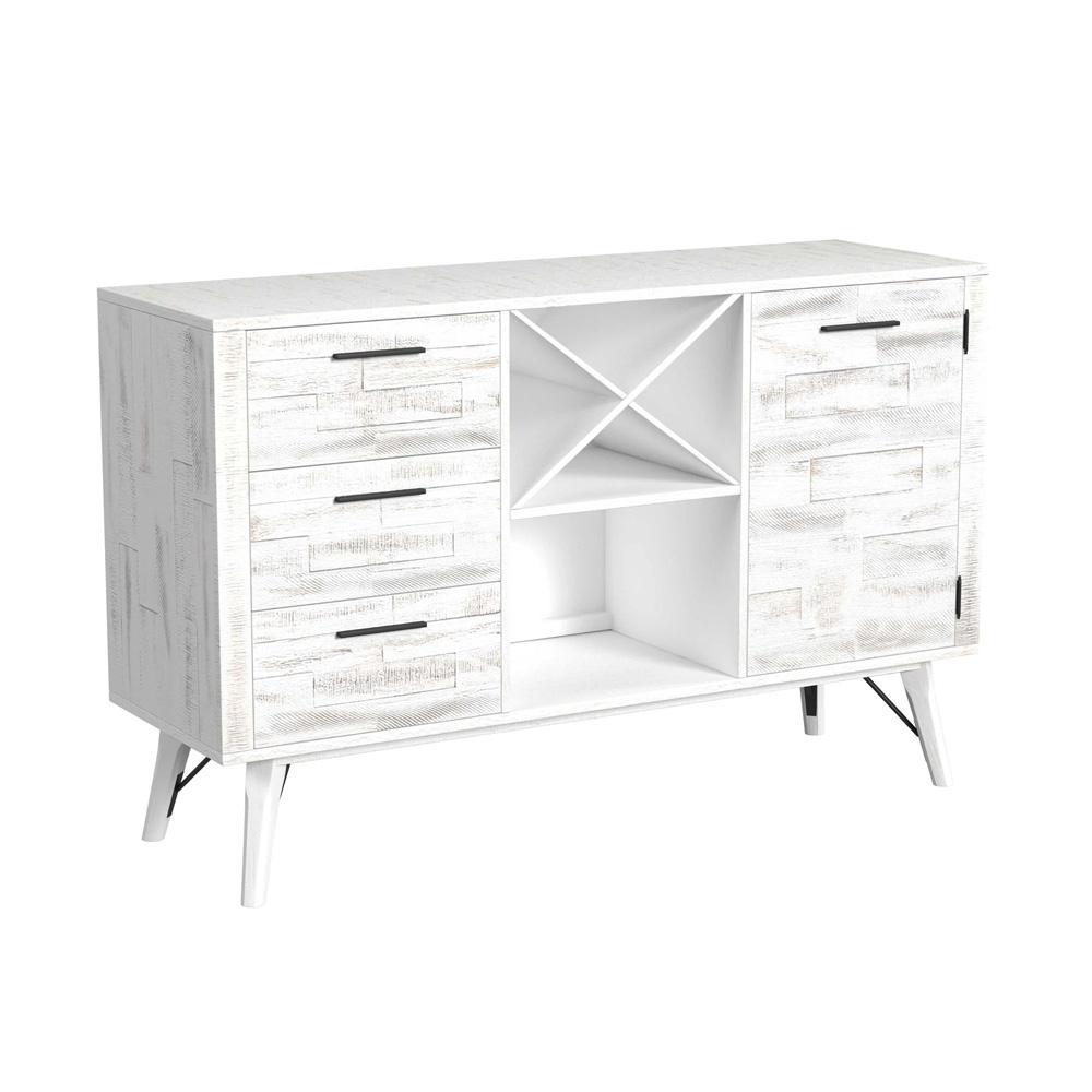 Picket House Furnishings - Westwood Server in Rustic White - D-12850-7-SV veiw 1