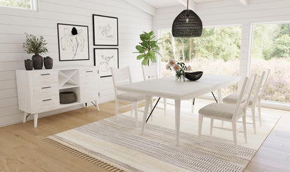 Picket House Furnishings - Westwood Server in Rustic White - D-12850-7-SV veiw 5
