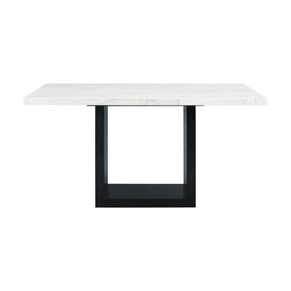 Picket House Furnishings - Willow White Marble Counter Height Dining Table - CVL500CTTB veiw 2