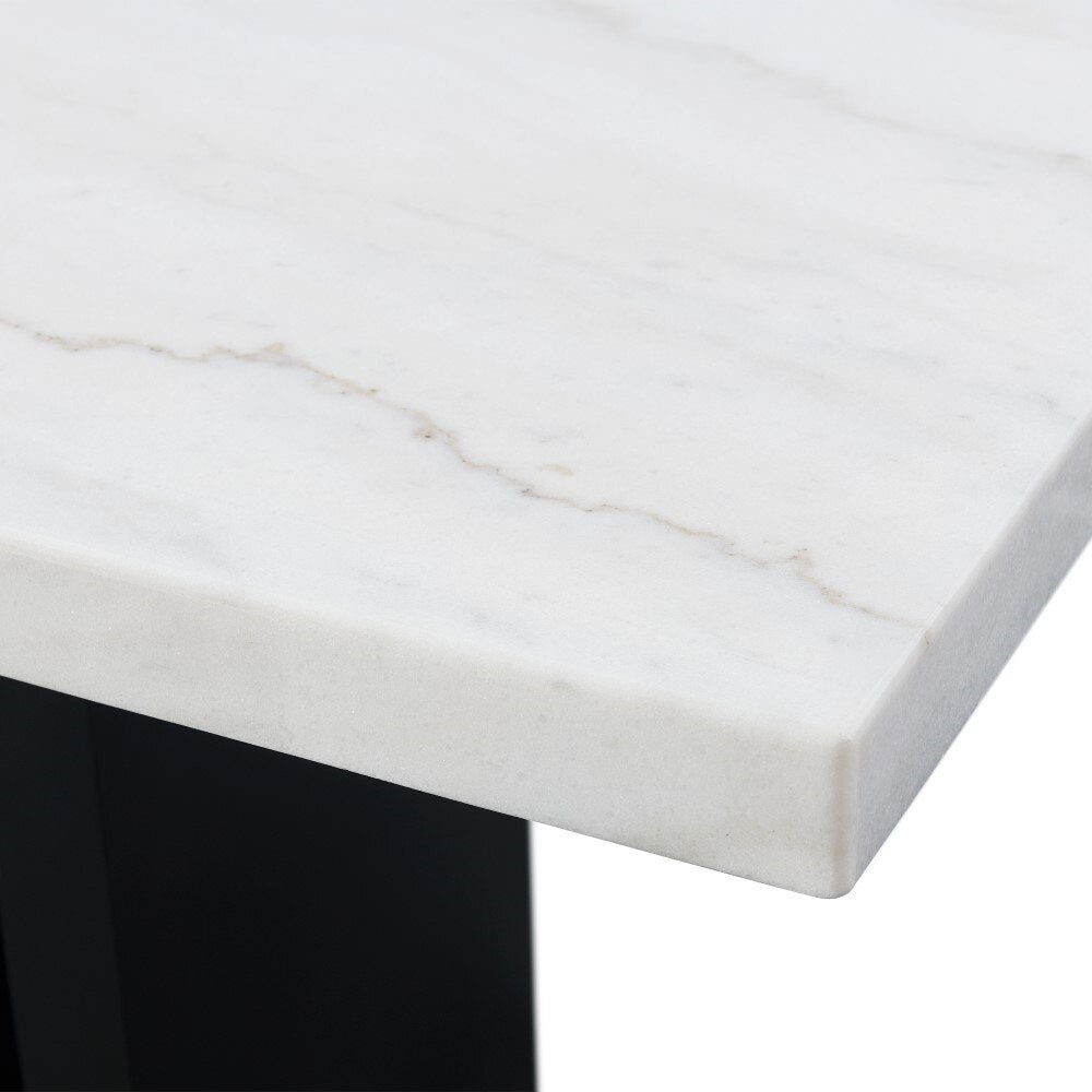 Picket House Furnishings - Willow White Marble Counter Height Dining Table - CVL500CTTB veiw 6