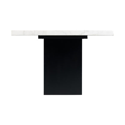 Picket House Furnishings - Willow White Marble Standard Height Dining Table - CVL500DTB veiw 3