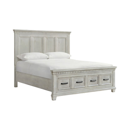 Picket House Furnishings - Windom King Storage 3PC Bedroom Set in Antique White - B-10530-7-KSB-NS2 view 4