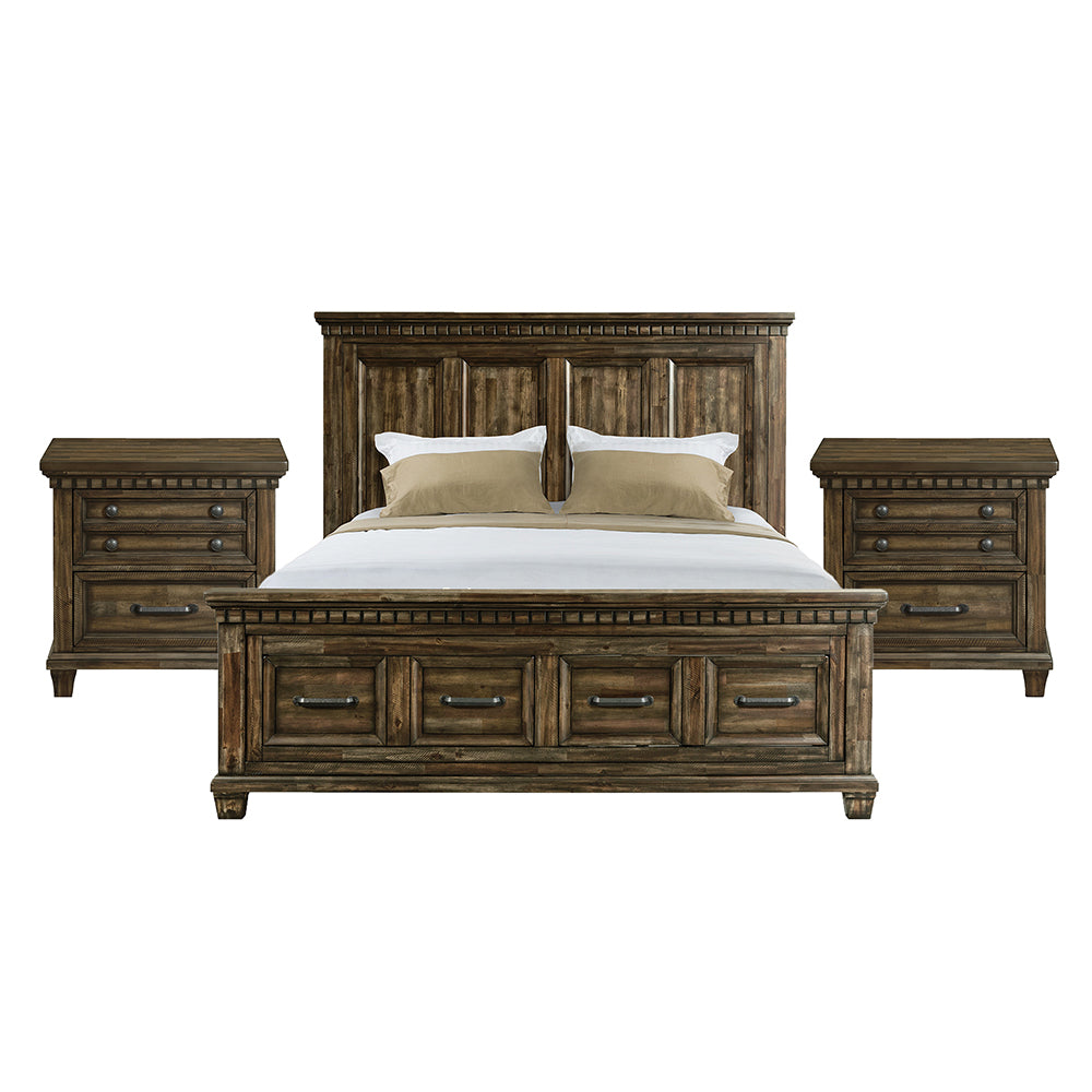 Picket House Furnishings - Windom King Storage 3PC Bedroom Set in Charcoal - B-10530-5-KSB-NS2 view 1