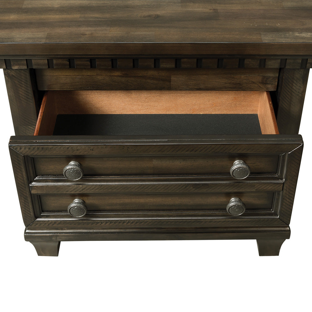 Picket House Furnishings - Windom King Storage 3PC Bedroom Set in Charcoal - B-10530-5-KSB-NS2 view 8