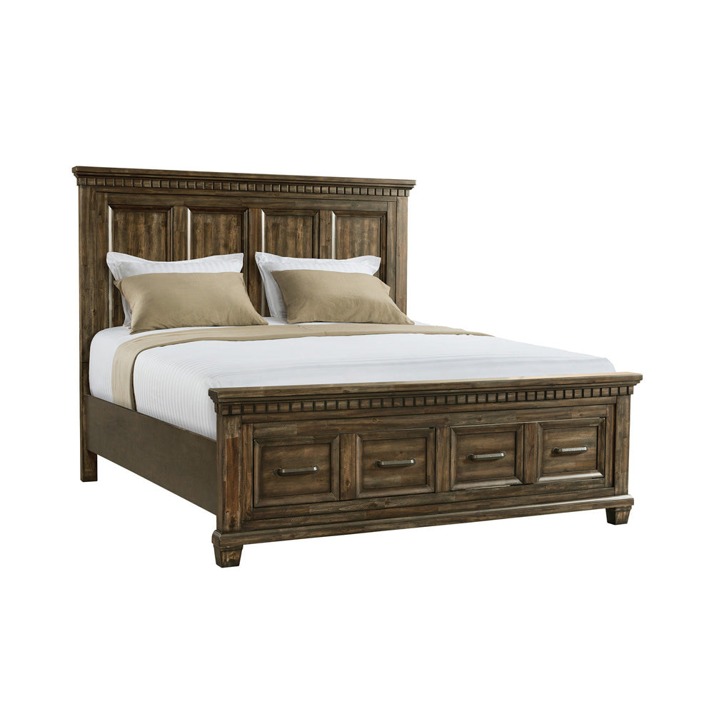 Picket House Furnishings - Windom King Storage 4PC Bedroom Set in Charcoal - B-10530-5-KSB-NSDR view 4