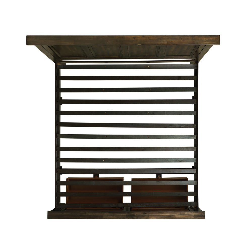 Picket House Furnishings - Windom King Storage 4PC Bedroom Set in Charcoal - B-10530-5-KSB-NSDR view 9