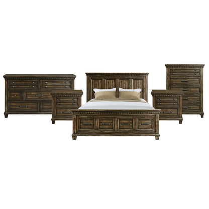 Picket House Furnishings - Windom King Storage 5PC Bedroom Set in Charcoal - B-10530-5-KSB-NSDRC view 1