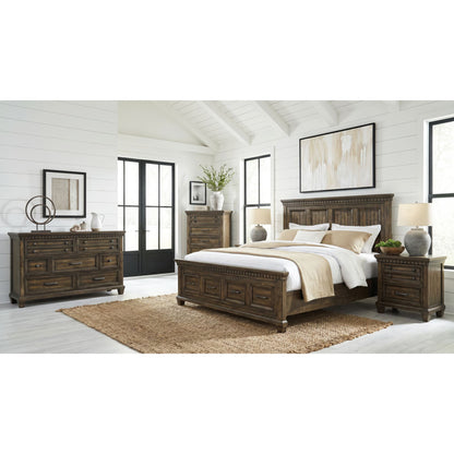 Picket House Furnishings - Windom King Storage 5PC Bedroom Set in Charcoal - B-10530-5-KSB-NSDRC view 3