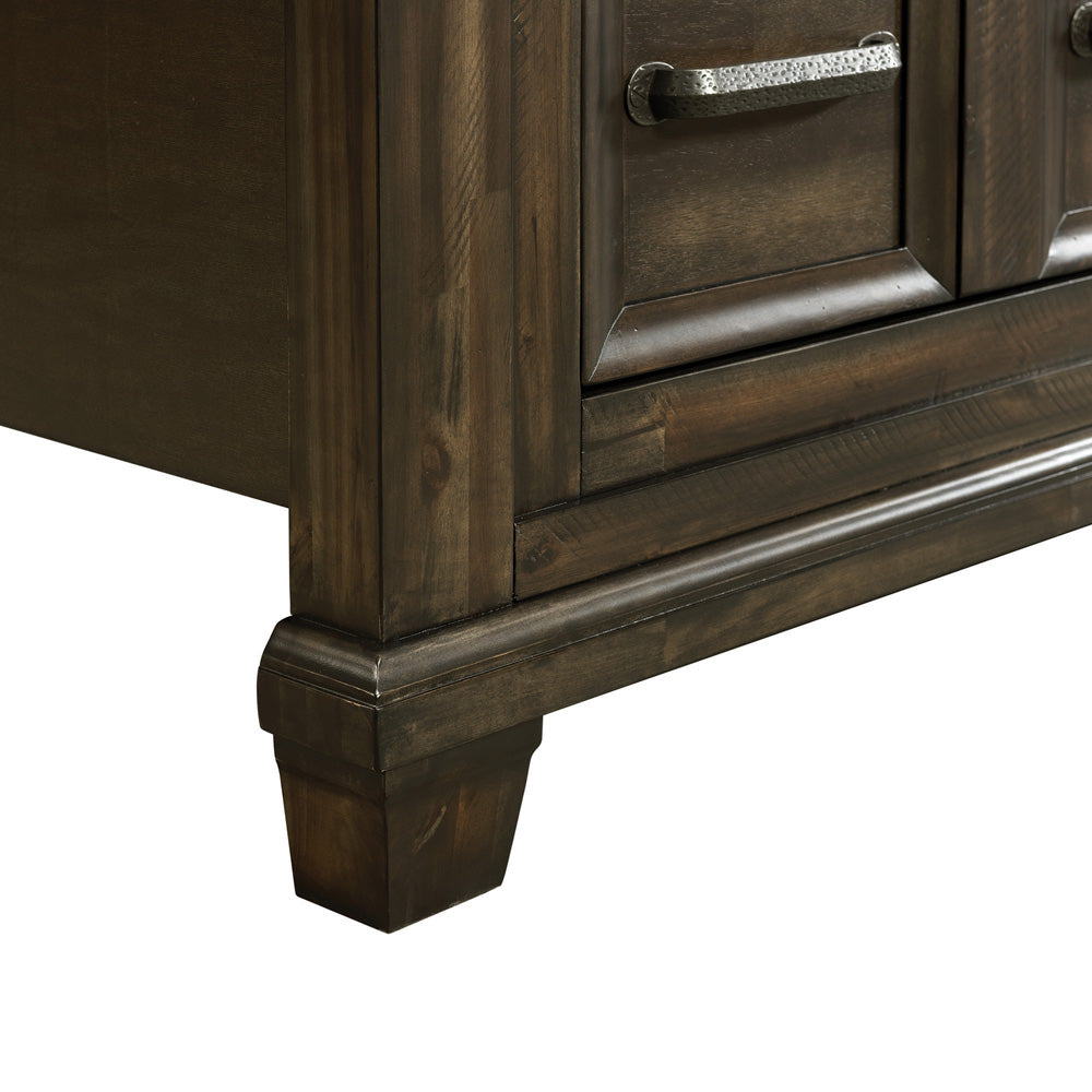 Picket House Furnishings - Windom King Storage 5PC Bedroom Set in Charcoal - B-10530-5-KSB-NSDRC view 6