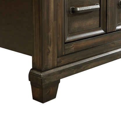 Picket House Furnishings - Windom King Storage 5PC Bedroom Set in Charcoal - B-10530-5-KSB-NSDRC view 6