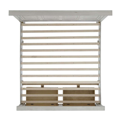 Picket House Furnishings - Windom King Storage Bed in Antique White - B-10530-7-KSB veiw 3
