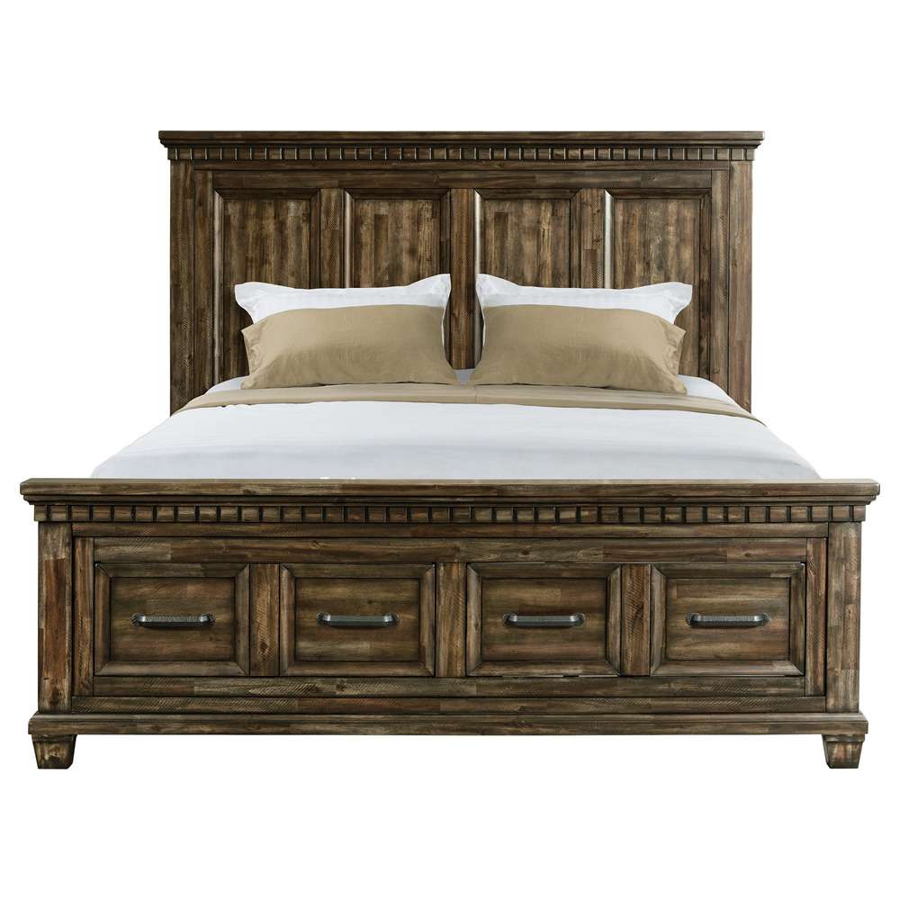 Picket House Furnishings - Windom King Storage Bed in Charcoal - B-10530-5-KSB veiw 2