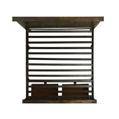 Picket House Furnishings - Windom King Storage Bed in Charcoal - B-10530-5-KSB veiw 3