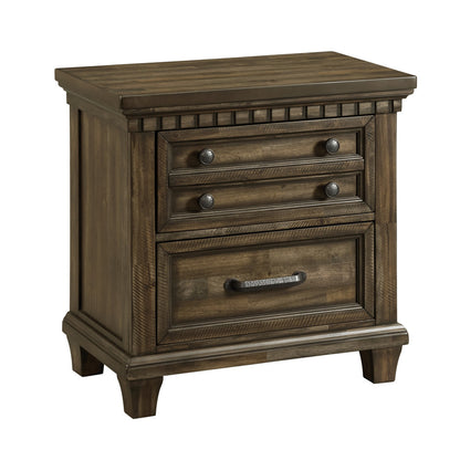Picket House Furnishings - Windom Queen Storage 3PC Bedroom Set in Charcoal - B-10530-5-QSB-NS2 view 2