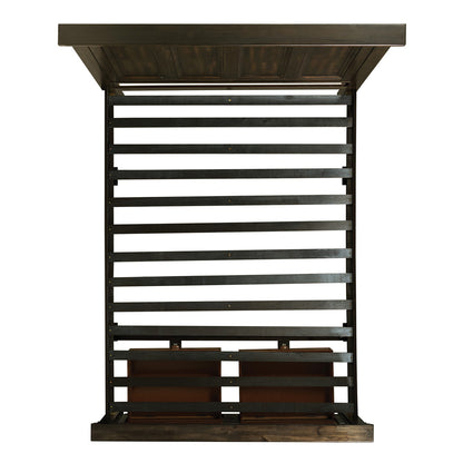 Picket House Furnishings - Windom Queen Storage 3PC Bedroom Set in Charcoal - B-10530-5-QSB-NS2 view 9