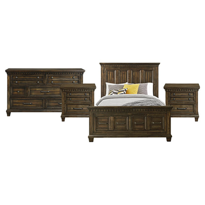 Picket House Furnishings - Windom Queen Storage 4PC Bedroom Set in Charcoal - B-10530-5-QSB-NSDR view 1