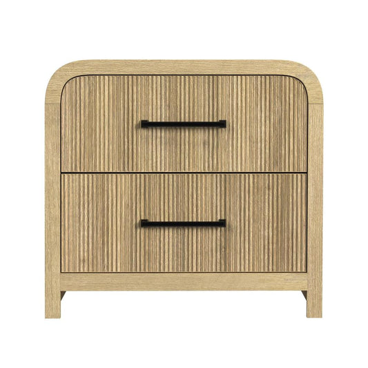 Picket House Furnishings - Woodridge 2-Drawer Nightstand with USB in Natural - B-14440-6-NS2 veiw 2