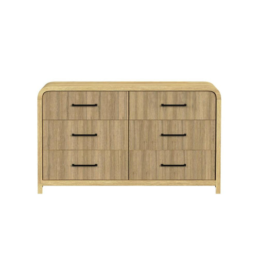 Picket House Furnishings - Woodridge 6-Drawer Dresser in Natural - B-14440-6-DR veiw 2