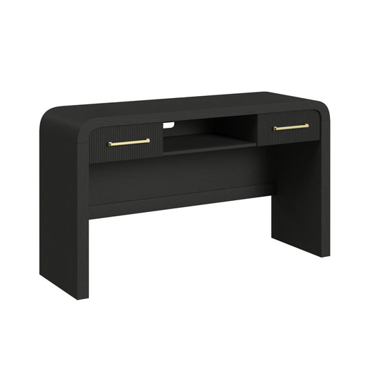Picket House Furnishings - Woodridge Dressing Table in Black with Grain - V-14440-8W-DT view 1