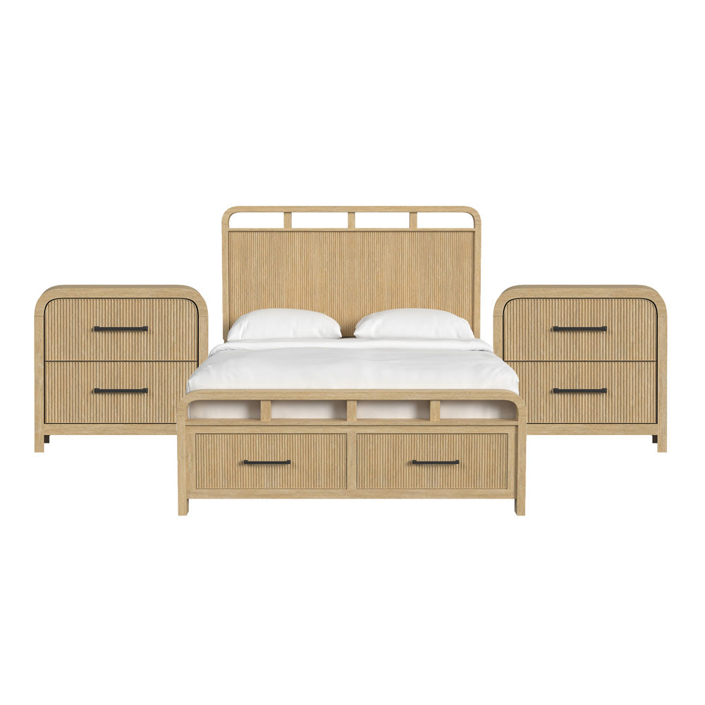 Picket House Furnishings - Woodridge Full Storage 3PC Bedroom Set in Natural - B-14440-6-FSB-NS2 view 1