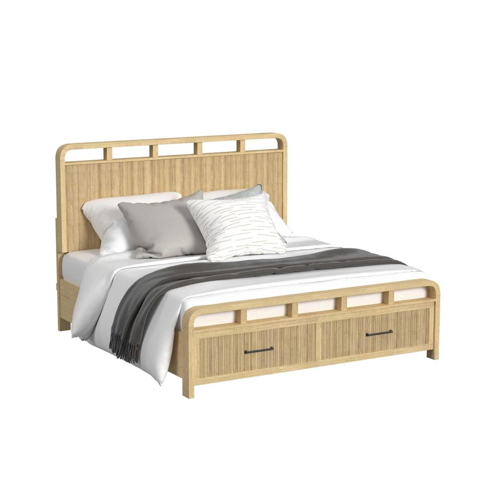 Picket House Furnishings - Woodridge King Storage Bed in Natural - B-14440-6-KSB veiw 1