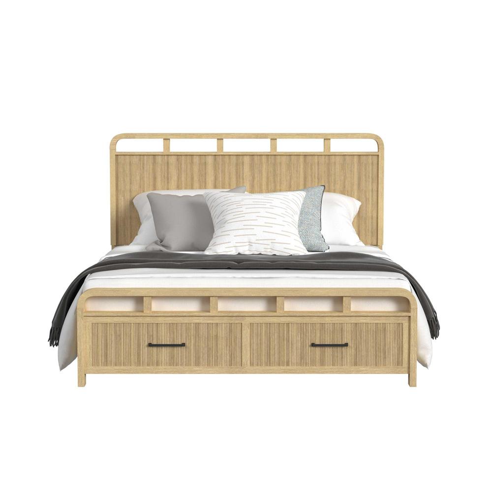 Picket House Furnishings - Woodridge King Storage Bed in Natural - B-14440-6-KSB veiw 2