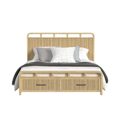 Picket House Furnishings - Woodridge King Storage Bed in Natural - B-14440-6-KSB veiw 2