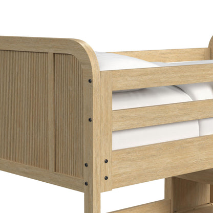 Picket House Furnishings - Woodridge Loft Complete Bunk Bed in Natural - Y-14440-6-LB view 6