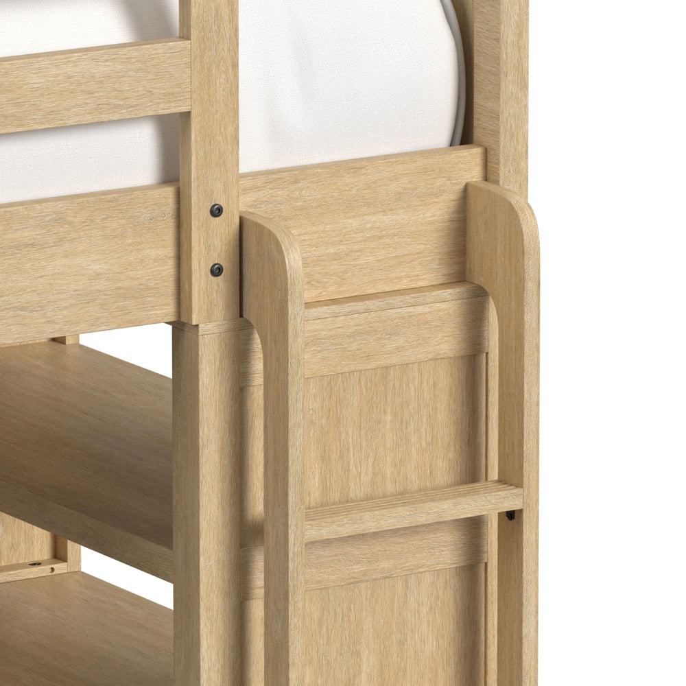 Picket House Furnishings - Woodridge Loft Complete Bunk Bed in Natural - Y-14440-6-LB view 7