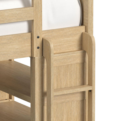 Picket House Furnishings - Woodridge Loft Complete Bunk Bed in Natural - Y-14440-6-LB view 7