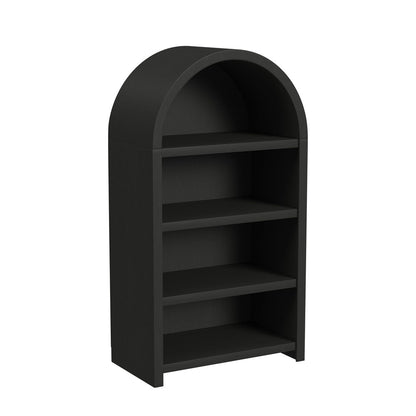 Picket House Furnishings - Woodridge Open Bookcase in Black with Grain - A-14440-8W-DC view 2