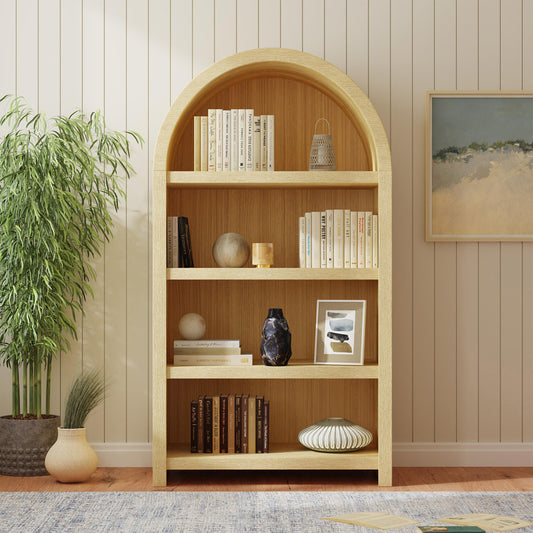 Picket House Furnishings - Woodridge Open Bookcase in Natural - A-14440-6-DC view 1