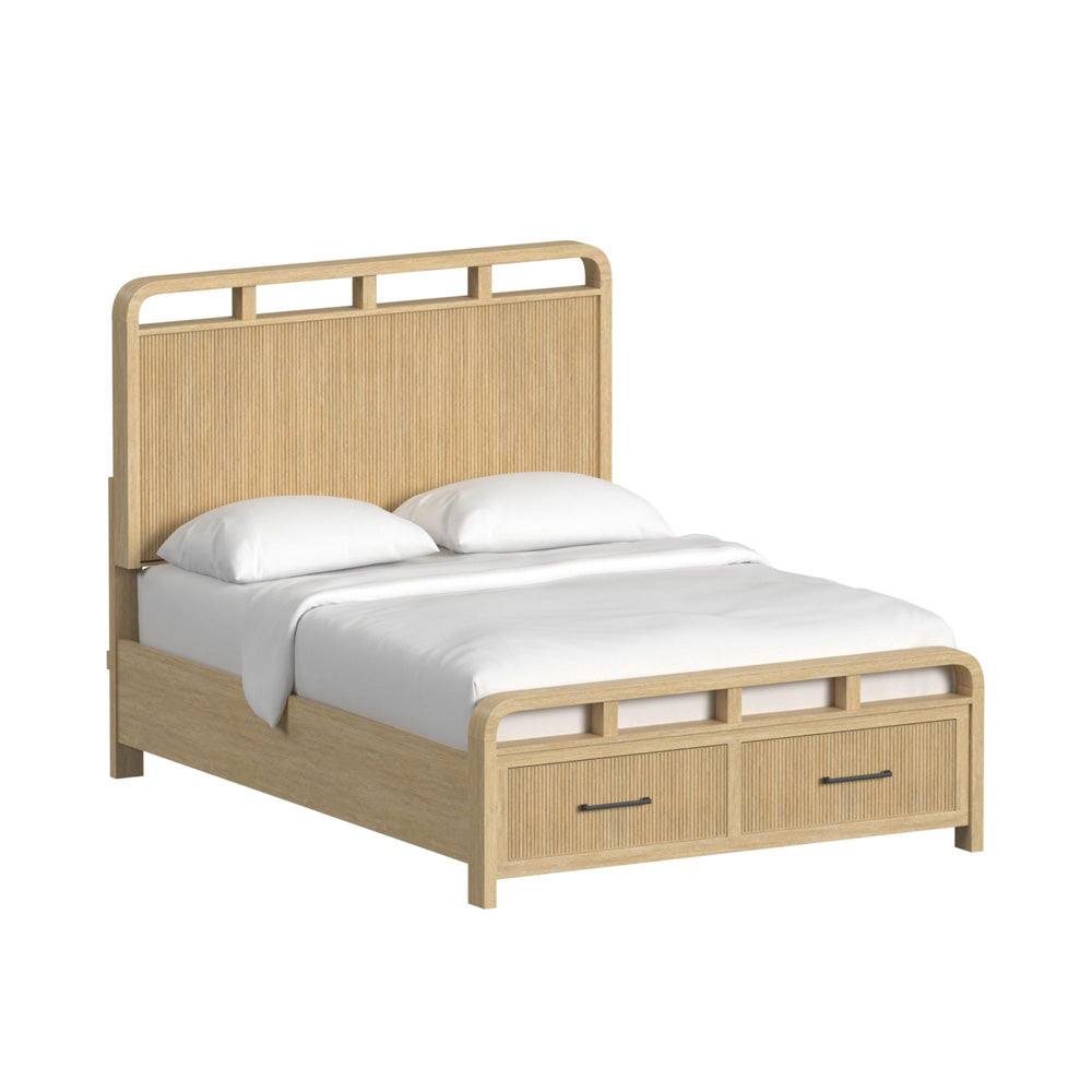 Picket House Furnishings - Woodridge Queen Storage 3PC Bedroom Set in Natural - B-14440-6-QSB-NS2 view 2