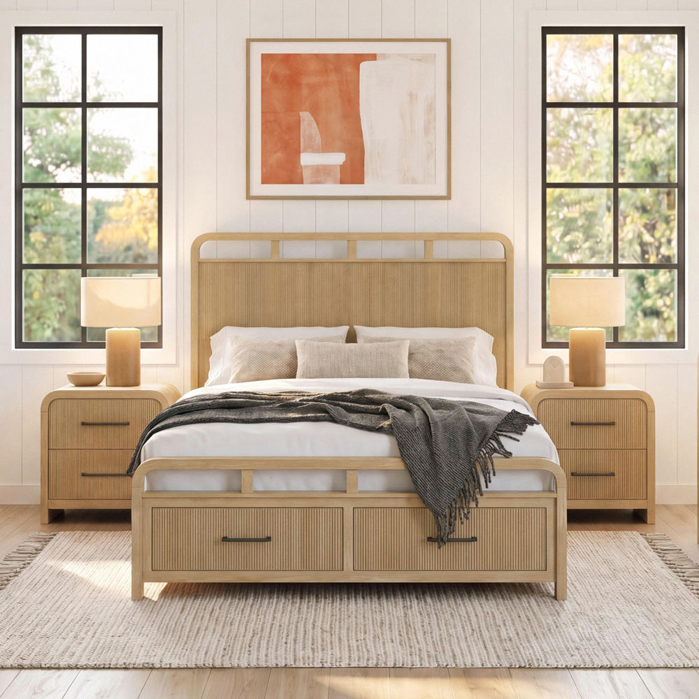 Picket House Furnishings - Woodridge Queen Storage 3PC Bedroom Set in Natural - B-14440-6-QSB-NS2 view 4