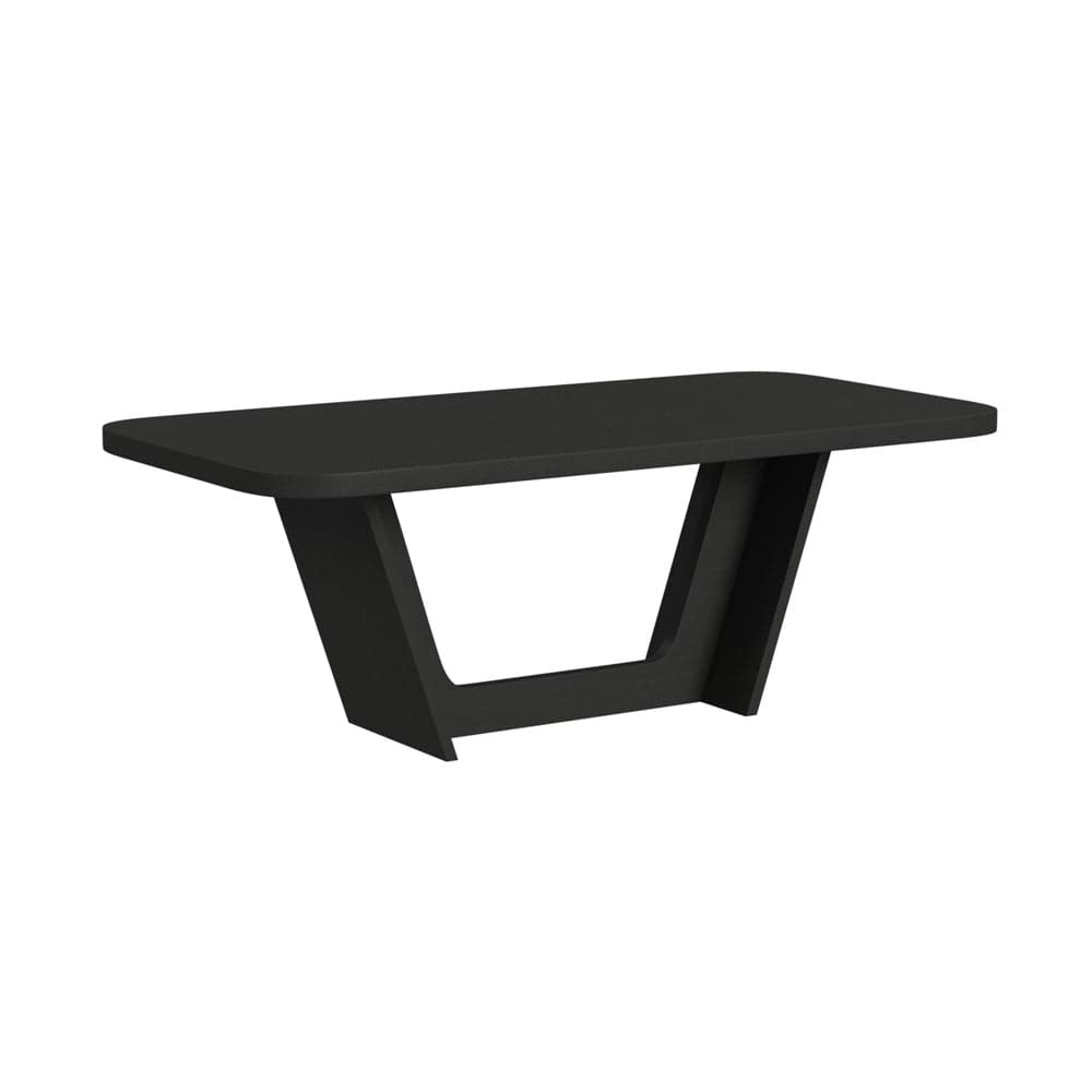 Picket House Furnishings - Woodridge  Rectangular Dining Table in Black with Grain - D-14440-8W-DT view 1